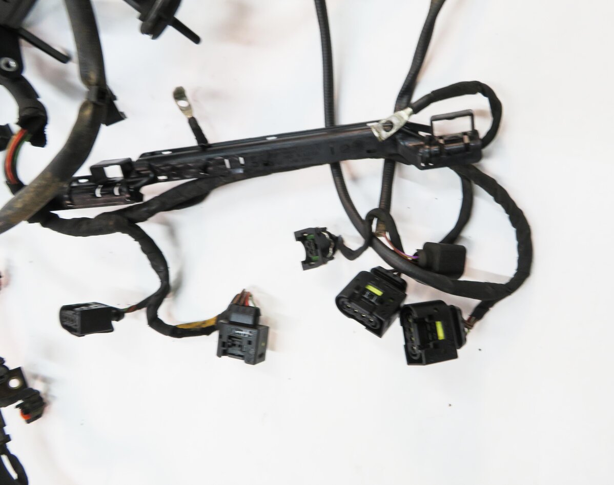 Thumbnail 10: 2011 PORSCHE CAYENNE (958) 4.8L V8 ENGINE WIRE WIRING HARNESS LOOM