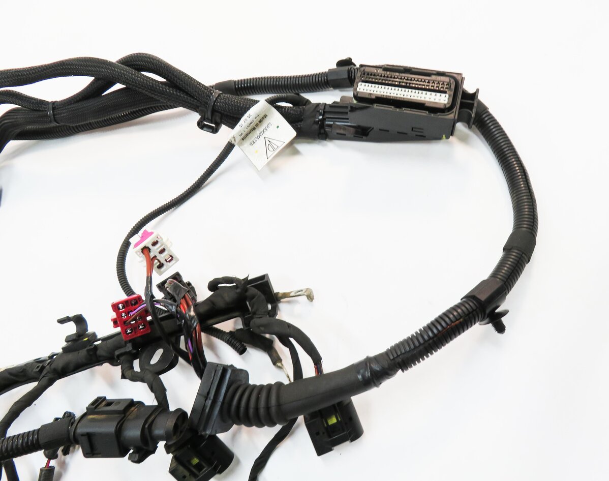 Thumbnail 5: 2011 PORSCHE CAYENNE (958) 4.8L V8 ENGINE WIRE WIRING HARNESS LOOM