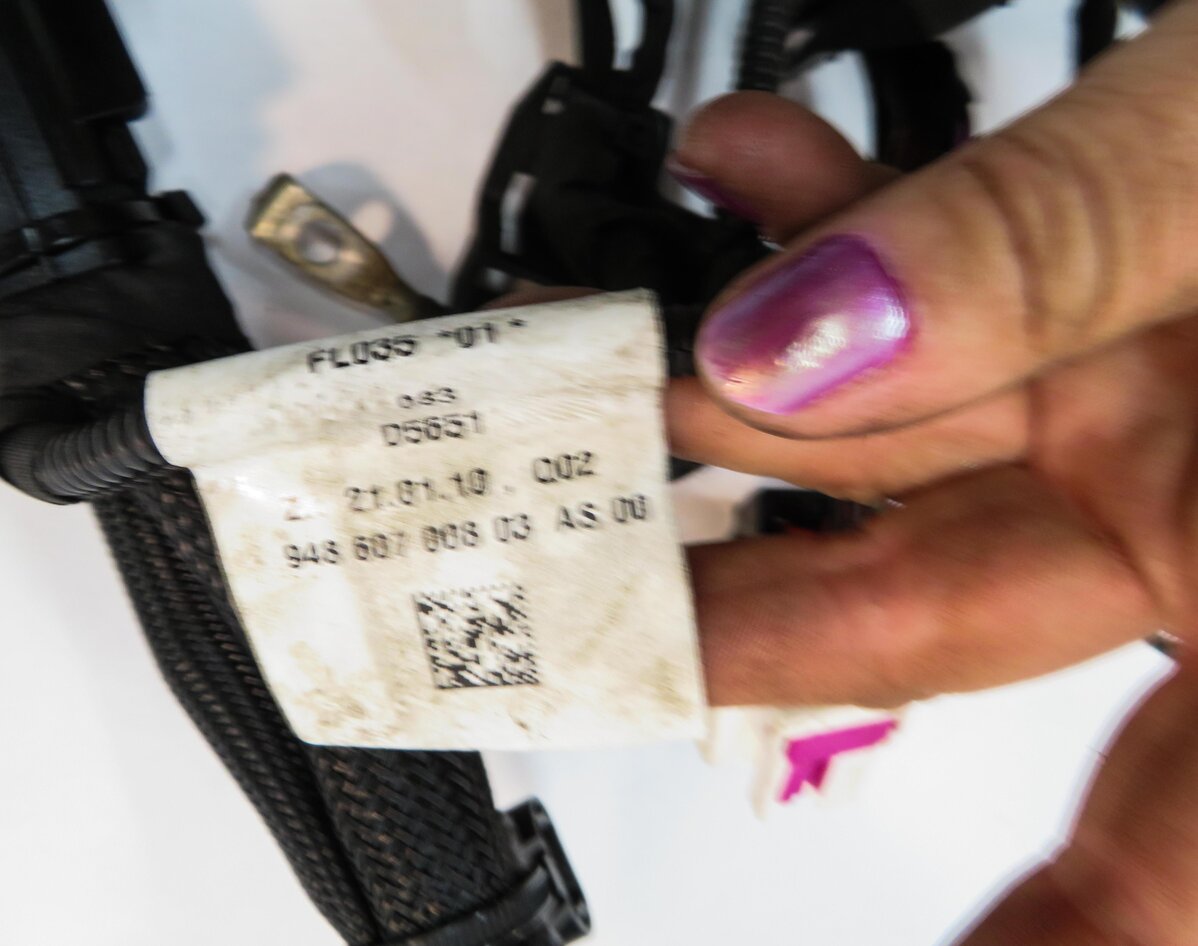 Thumbnail 6: 2011 PORSCHE CAYENNE (958) 4.8L V8 ENGINE WIRE WIRING HARNESS LOOM