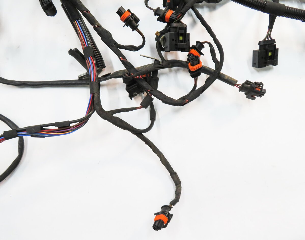 Thumbnail 7: 2011 PORSCHE CAYENNE (958) 4.8L V8 ENGINE WIRE WIRING HARNESS LOOM