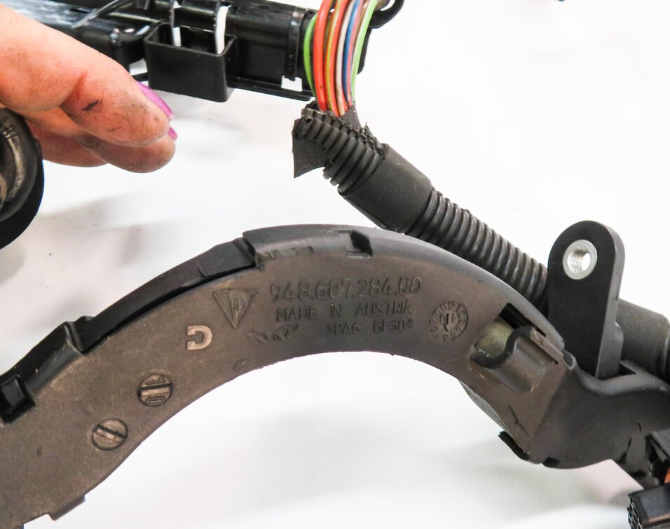 Thumbnail 9: 2011 PORSCHE CAYENNE (958) 4.8L V8 ENGINE WIRE WIRING HARNESS LOOM