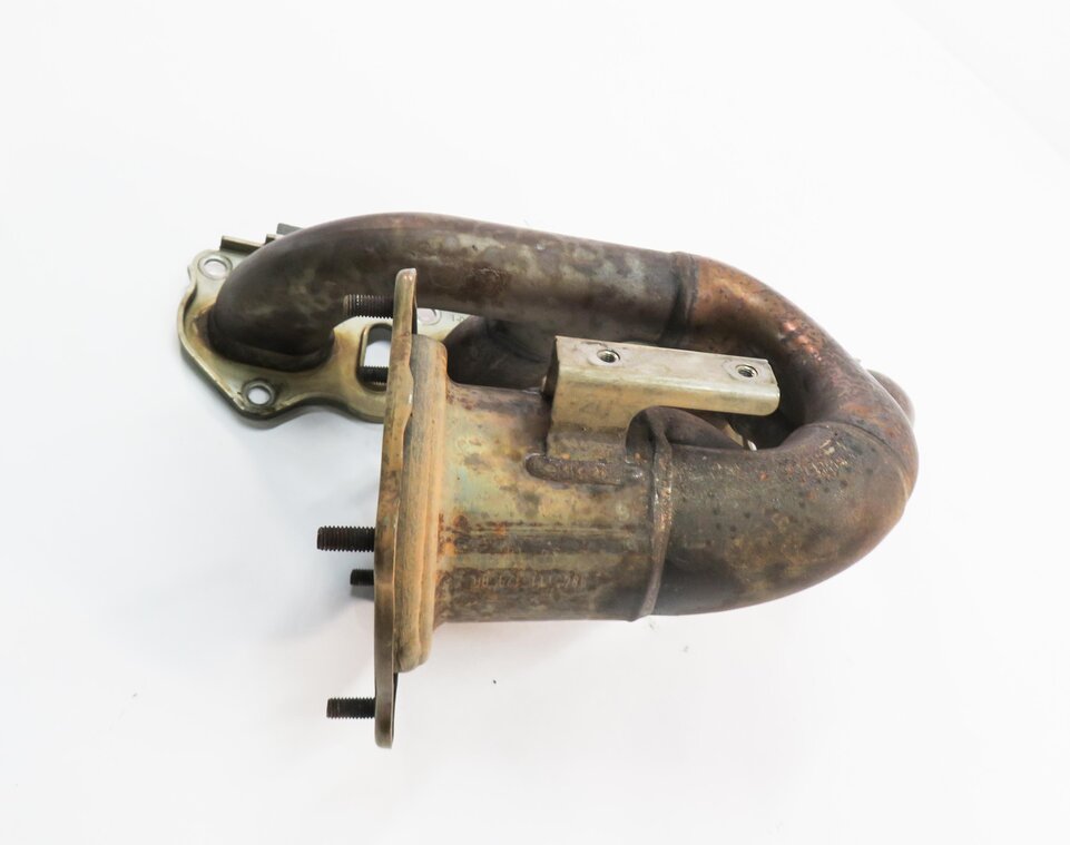 Thumbnail 4: 2008-2014 PORSCHE CAYENNE (958) 4.8L V8 *NON TURBO* ENGINE EXHAUST MANIFOLD SET