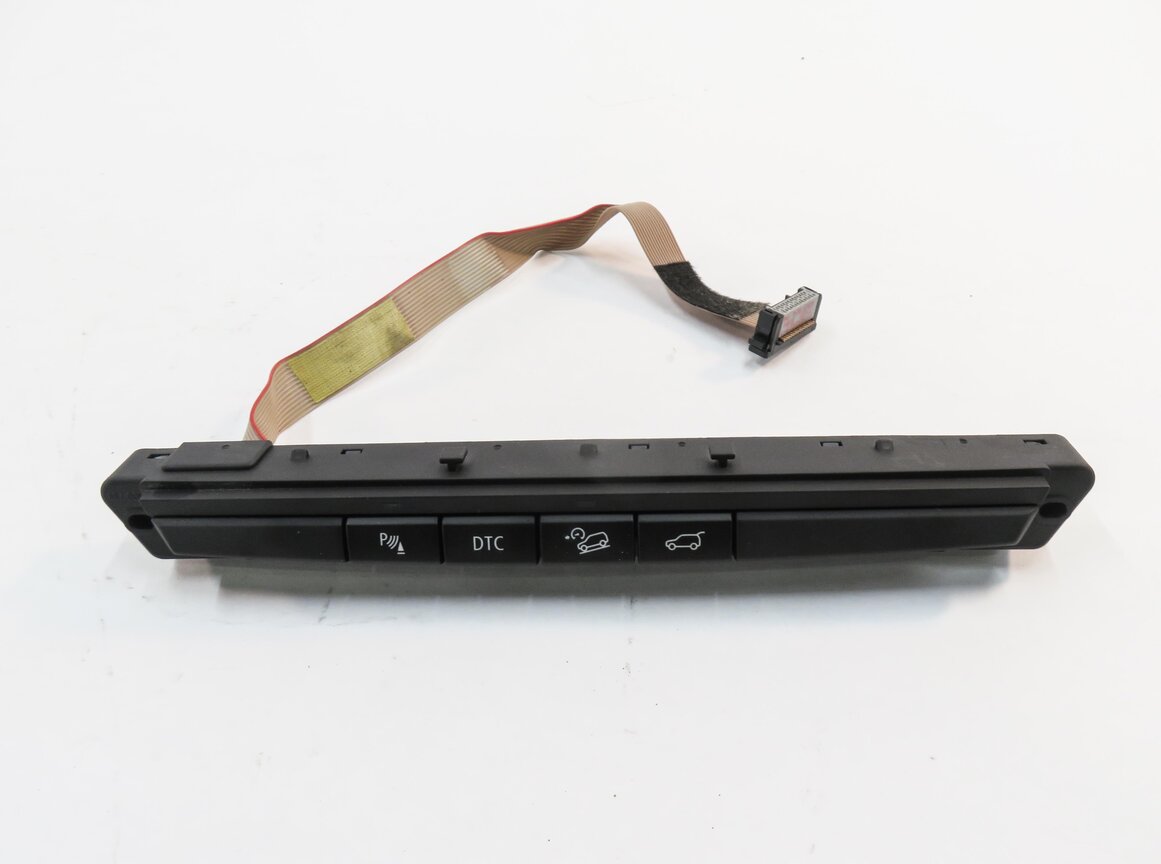 Thumbnail 2: 2009 BMW X6 (E71) FRONT CONSOLE PDC DTC HILL DESCENT TRUNK SWITCH BUTTON PANEL