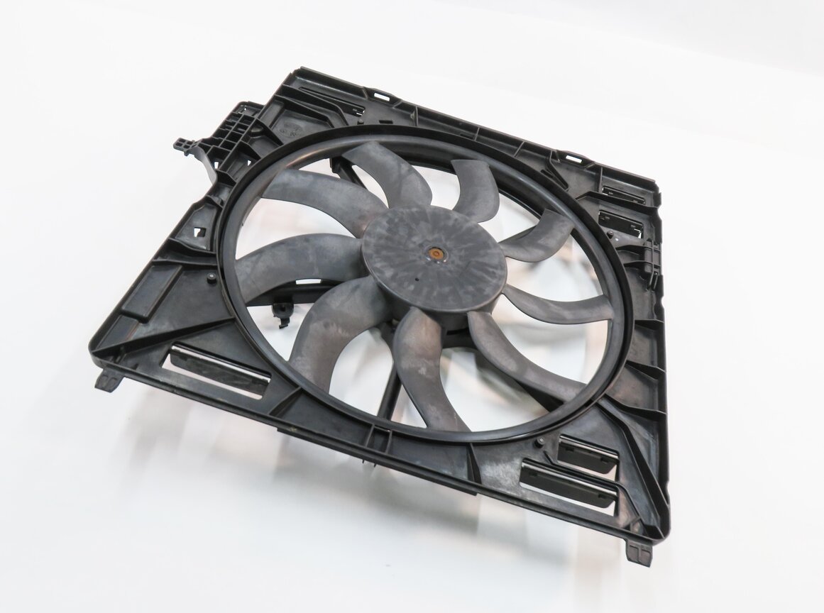 2008-2014 BMW X5 X5M X6 X6M (E70 E71) 850 WATT RADIATOR COOLING FAN ASSEMBLY