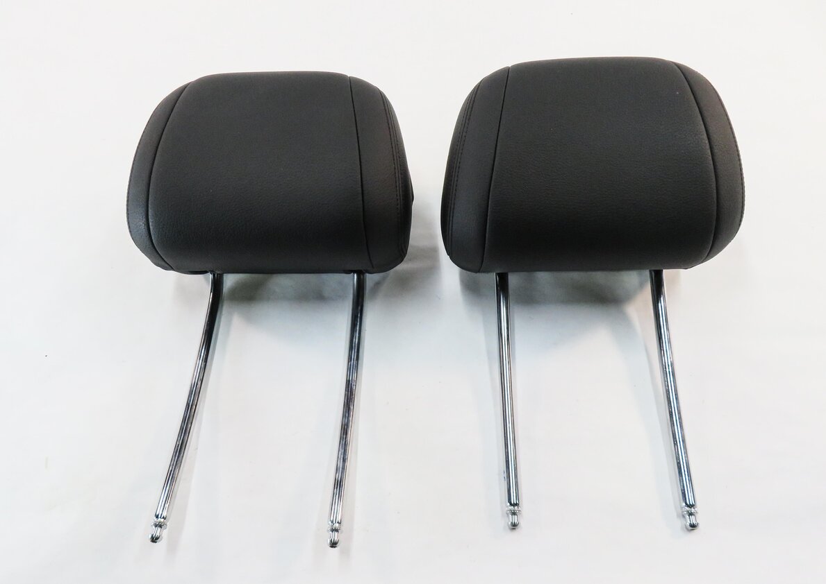 Thumbnail 2: 2015 BMW 535i (F10) FRONT LEFT & RIGHT SEAT HEADREST SET-2 (BLACK LEATHER)