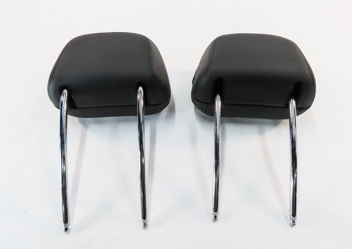 Thumbnail 5: 2015 BMW 535i (F10) FRONT LEFT & RIGHT SEAT HEADREST SET-2 (BLACK LEATHER)