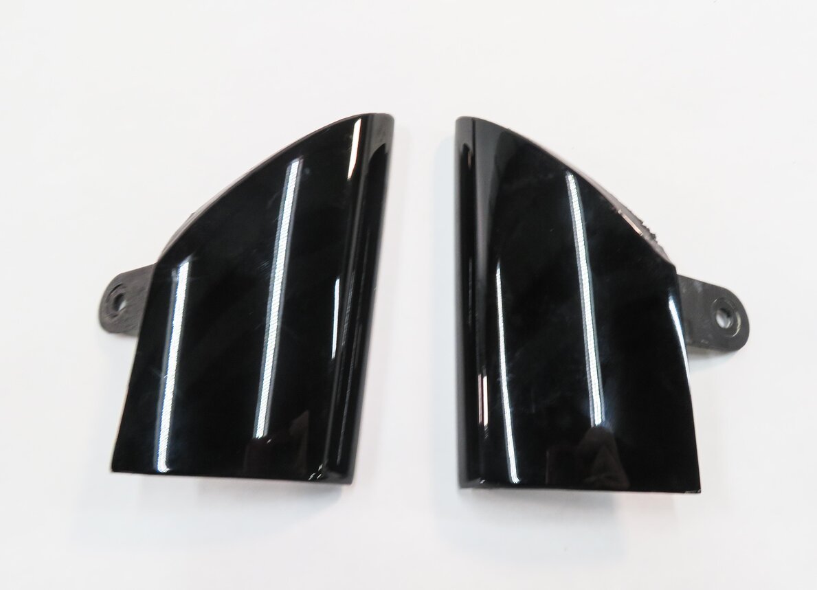 Thumbnail 8: 2012 RANGE ROVER (L322) DASH DOOR CONSOLE TRIM PANEL SET (PIANO BLACK)