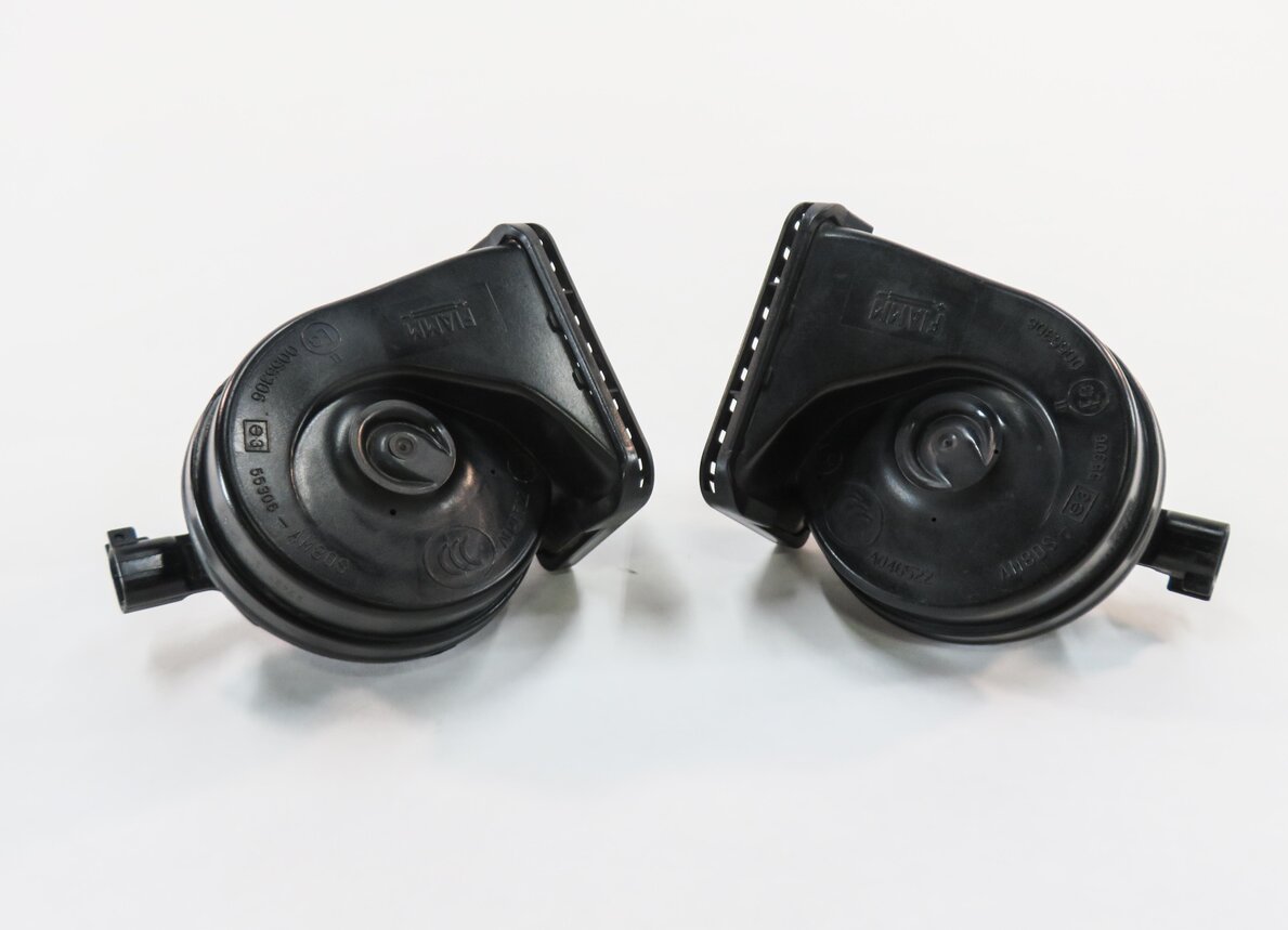 Thumbnail 5: 2010-2012 RANGE ROVER (L322) HIGH & LOW TONE SAFETY HORN SET-2