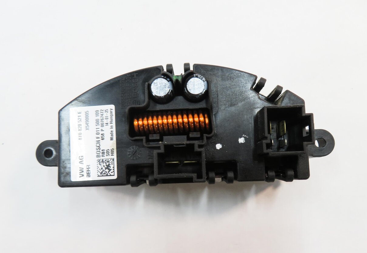 Thumbnail 5: 2014 AUDI Q5 (B8 8R) FRONT HEATER A/C BLOWER FAN MOTOR SPEED RESISTOR