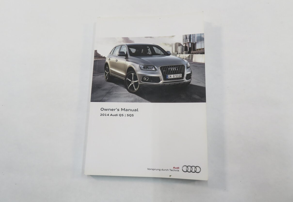Thumbnail 12: 2014 AUDI Q5 (B8 8R) OWNERS MANUAL BOOK BOOKLET SERVICE GUIDE SET w/ CASE