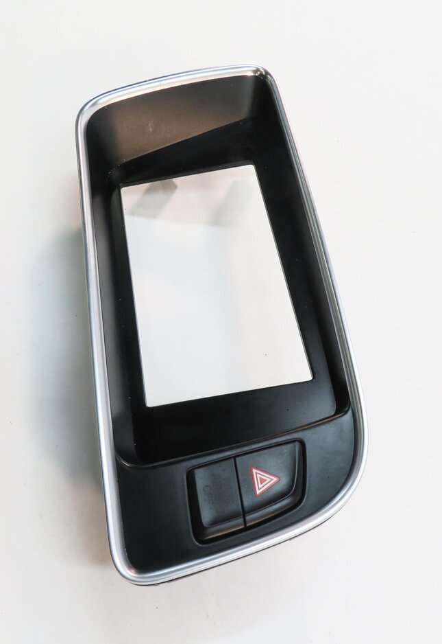 Thumbnail 3: 2014 AUDI Q5 (B8 8R) GPS NAVIGATION DISPLAY SCREEN TRIM BEZEL w/ HAZARD SWITCH