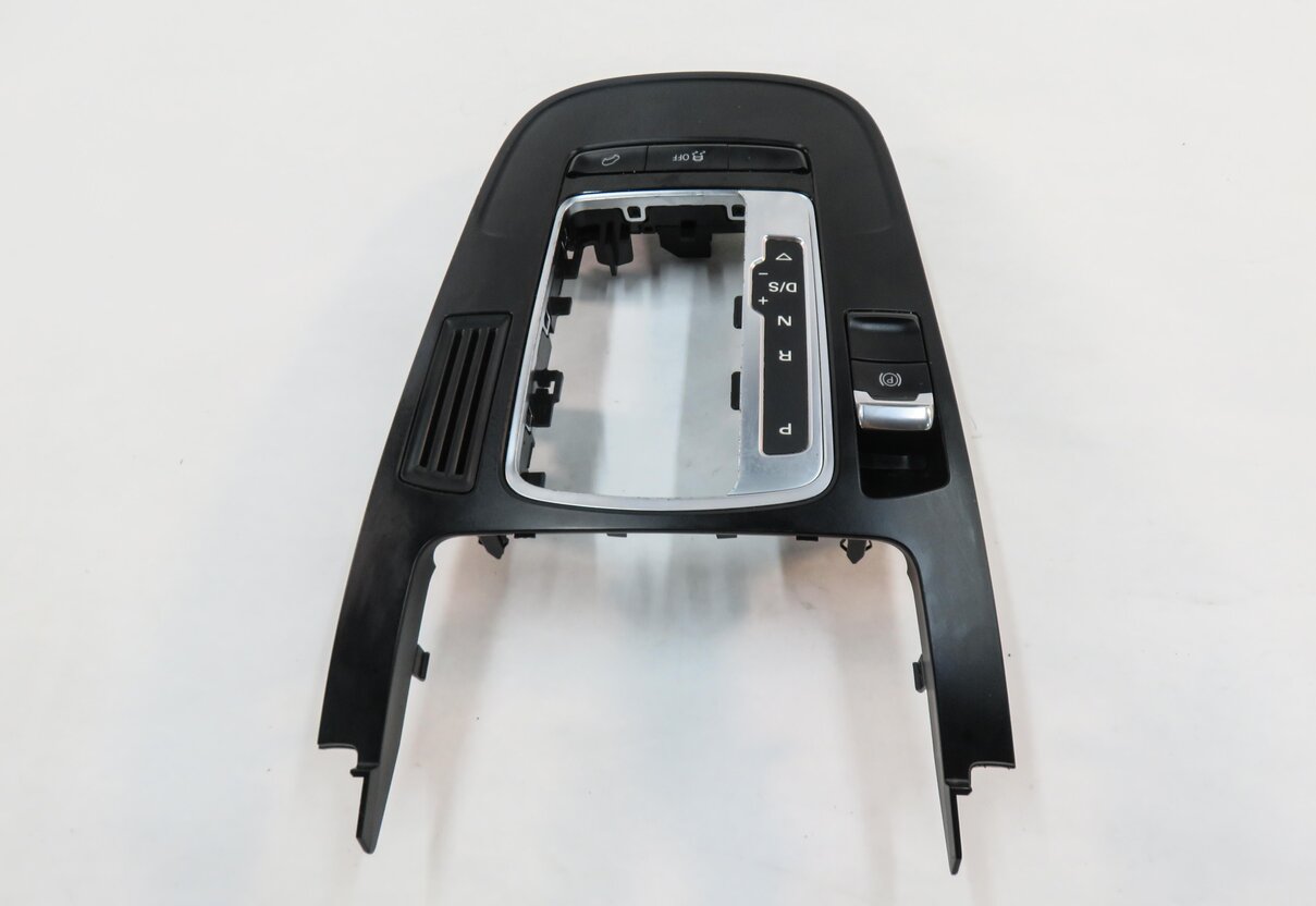 Thumbnail 5: 2014 AUDI Q5 (B8 8R) TRANSMISSION GEAR SHIFTER TRIM w/ PARKING BRAKE SWITCH
