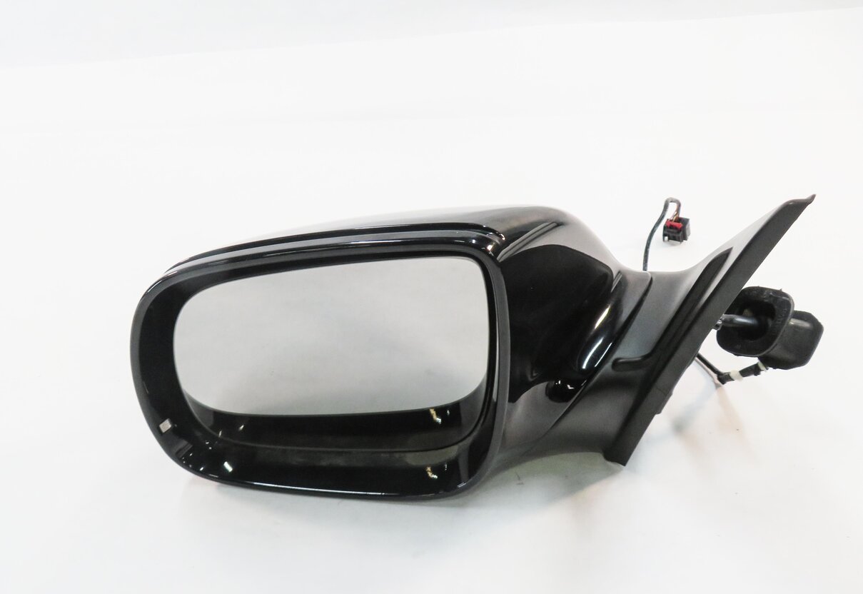 Thumbnail 3: 2009-2014 AUDI Q5 (B8 8R) LEFT FRONT DRIVER HEATED DOOR MIRROR (BRILLIANT BLACK)