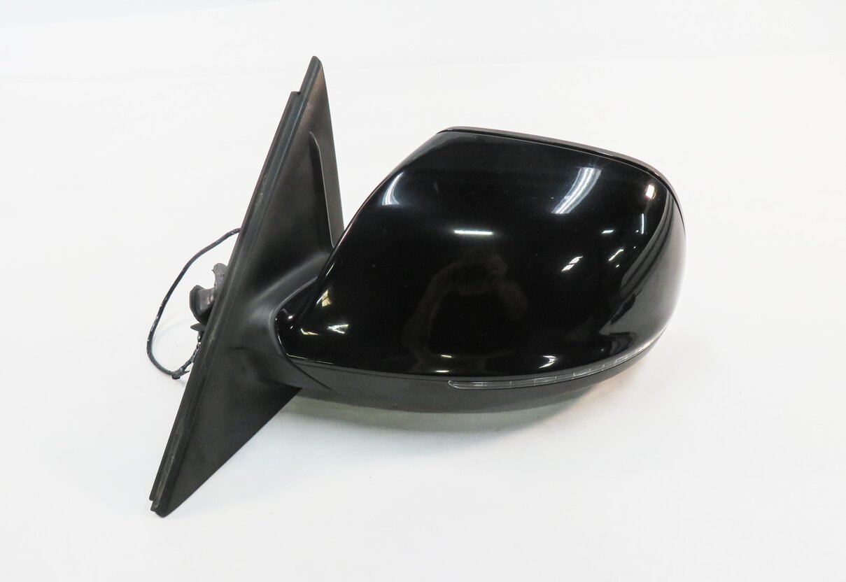 Thumbnail 6: 2009-2014 AUDI Q5 (B8 8R) LEFT FRONT DRIVER HEATED DOOR MIRROR (BRILLIANT BLACK)