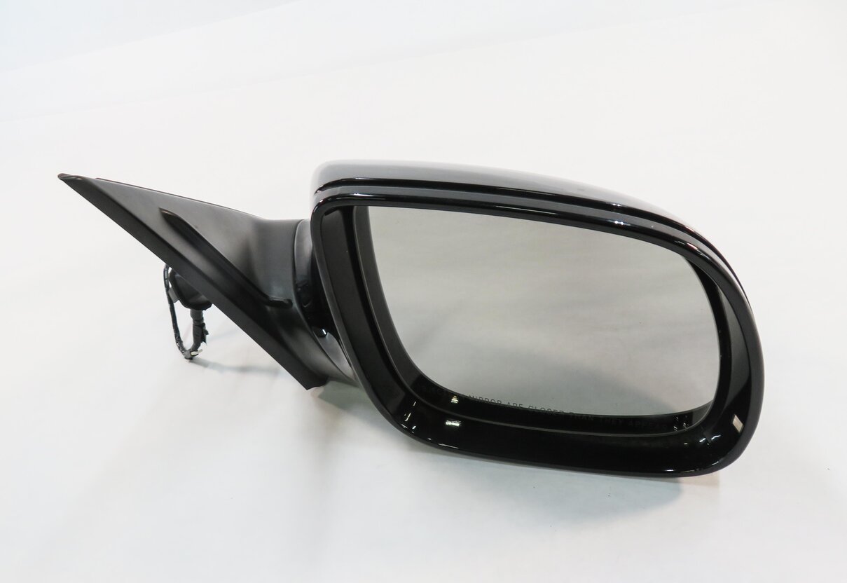2009-2014 AUDI Q5 (B8 8R) RIGHT PASSENGER HEATED DOOR MIRROR (BRILLIANT BLACK)