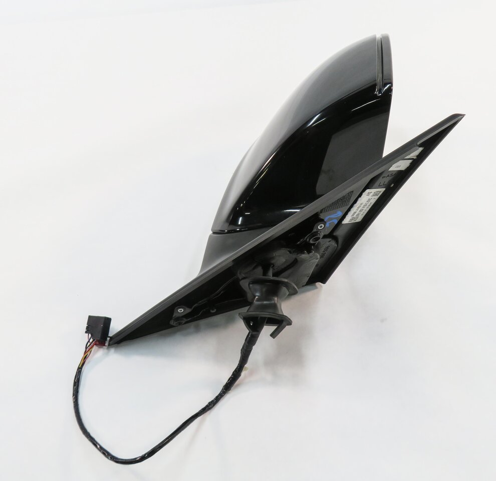Thumbnail 5: 2009-2014 AUDI Q5 (B8 8R) RIGHT PASSENGER HEATED DOOR MIRROR (BRILLIANT BLACK)