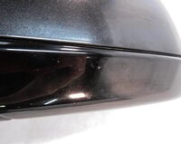 Thumbnail 7: 11-12 BMW 528i 535i 550i (F10) RIGHT P-FOLD AUTODIM CAMERA DOOR MIRROR (GRAY)