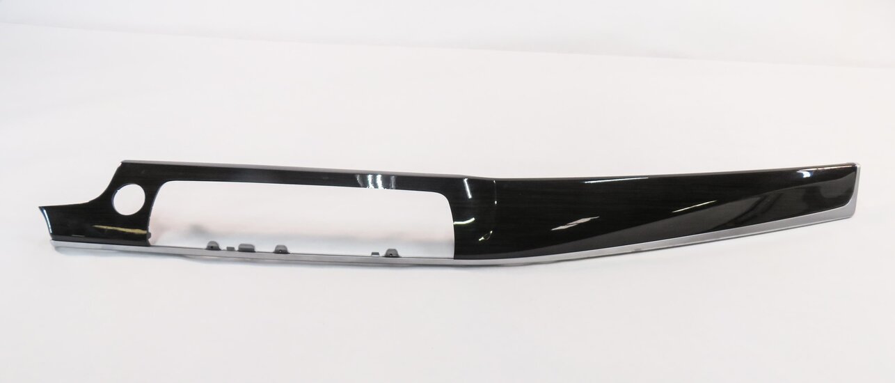 Thumbnail 6: 2012 BMW 550i (F10) DASH DOOR CONSOLE WOOD GRAIN TRIM PANEL SET (FINELINE WOOD)