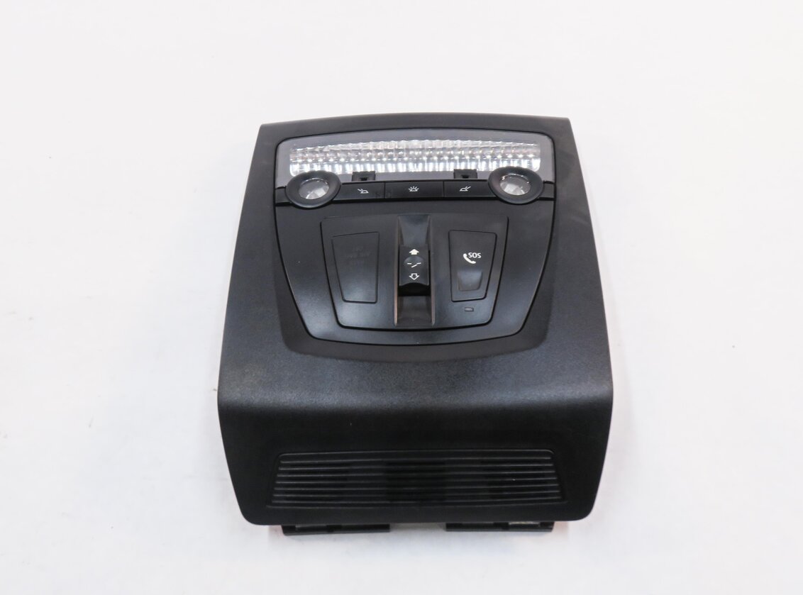 Thumbnail 5: 2012 BMW 550i (F10) FRONT DOMELIGHT MAP READING COURTESY LIGHT LAMP (BLACK)