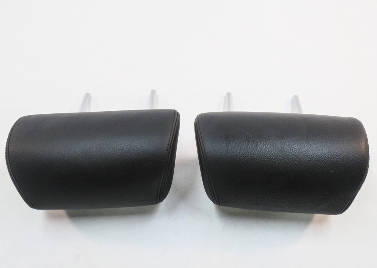 Thumbnail 5: 2008 BMW M5 ///M (E60) REAR LEFT & RIGHT ///M SPORT SEAT HEADREST SET-2 (BLACK)