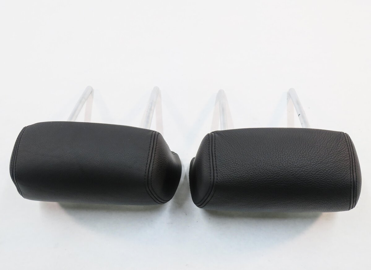 Thumbnail 6: 2008 BMW M5 ///M (E60) REAR LEFT & RIGHT ///M SPORT SEAT HEADREST SET-2 (BLACK)