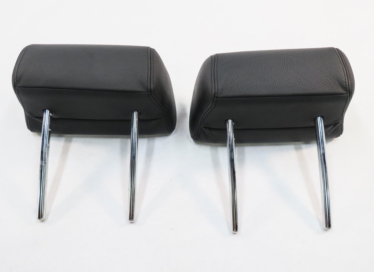 Thumbnail 7: 2008 BMW M5 ///M (E60) REAR LEFT & RIGHT ///M SPORT SEAT HEADREST SET-2 (BLACK)