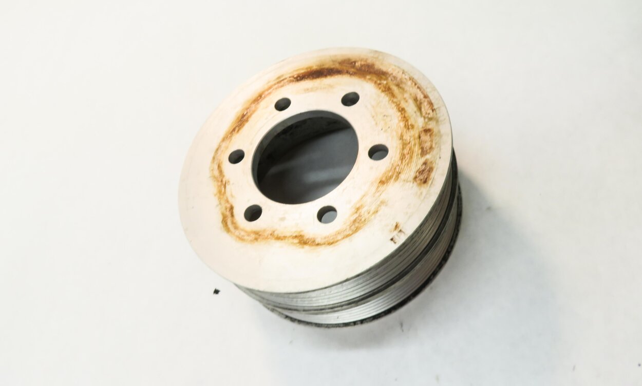 Thumbnail 3: 2008 BMW M5 ///M (E60) 5.0L S85 V10 ENGINE - PULLEY FOR HARMONIC BALANCER