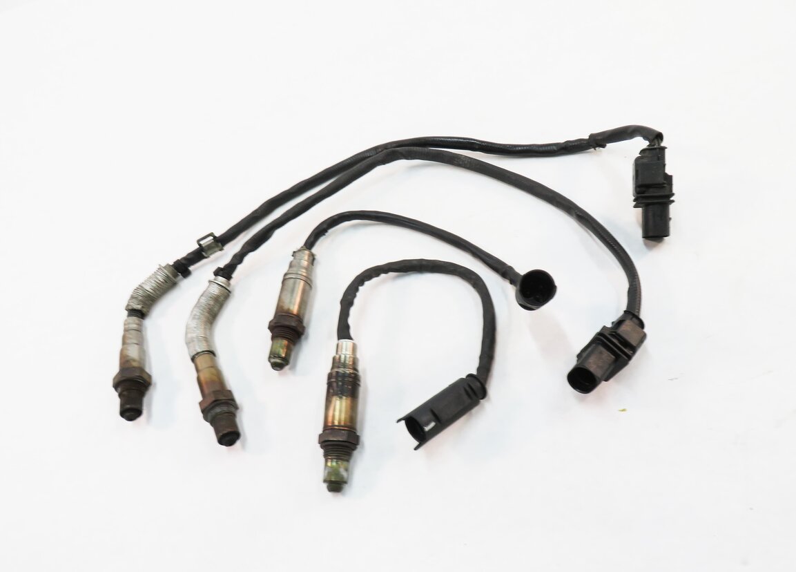 Thumbnail 2: 2008 BMW M5 ///M (E60) 5.0L - PRE / POST CAT O2 OXYGEN LAMBDA PROBE SENSOR SET-4
