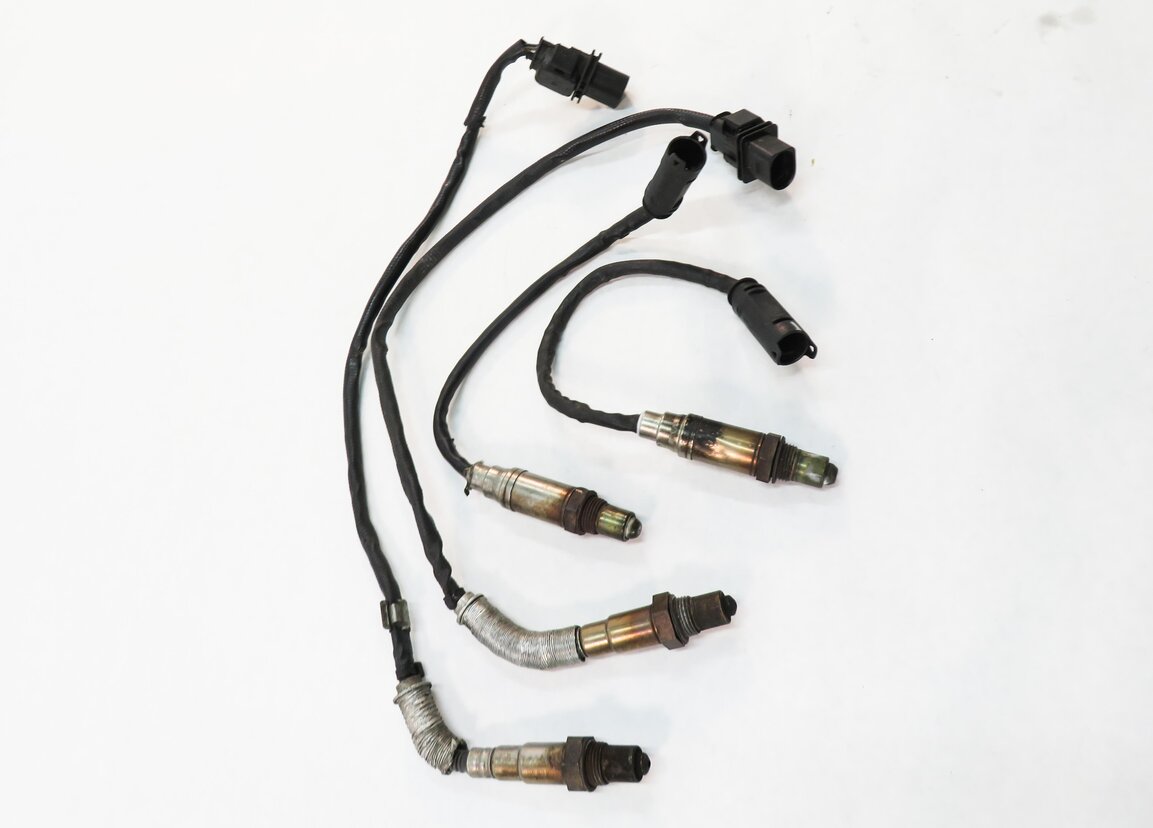 Thumbnail 4: 2008 BMW M5 ///M (E60) 5.0L - PRE / POST CAT O2 OXYGEN LAMBDA PROBE SENSOR SET-4
