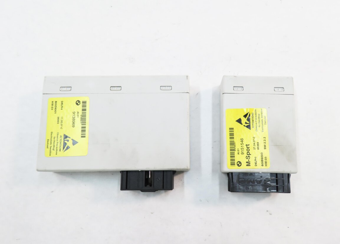 Thumbnail 2: 2008 BMW M5 ///M (E60) iDRIVE POWER CONTROL MODULE SET-2