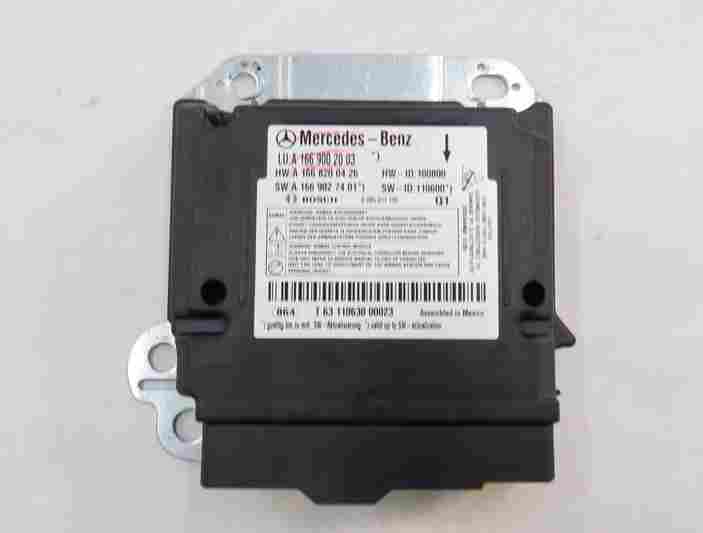 Thumbnail 2: 12-15 MERCEDES G550 G63 GL350 GL450 GL550 ML350 ML550 (X166 W166) SRS BAG MODULE