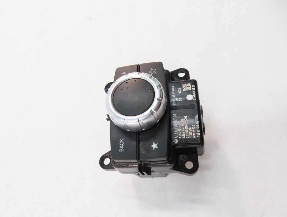 Thumbnail 3: 2012-2013 MERCEDES G550 GL350 GL450 GL550 ML350 ML550 (W166 X166) RADIO GPS KNOB