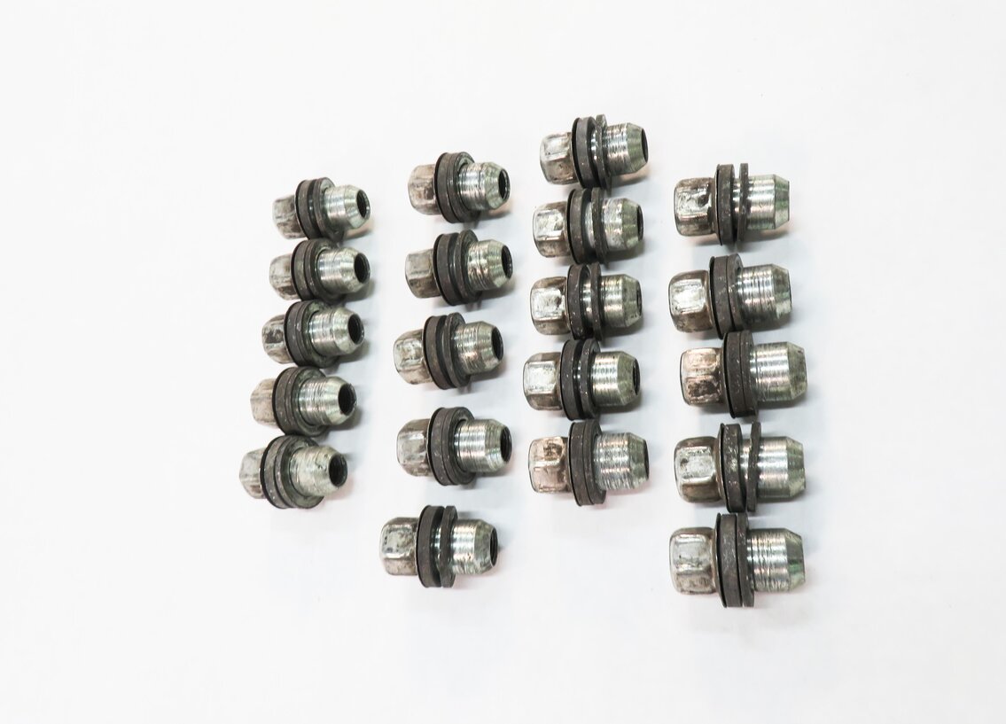 Thumbnail 3: 2005-2018 LR3 LR4 DISCOVERY / RANGE ROVER SPORT WHEEL TIRE RIM LUG NUT SET (20)