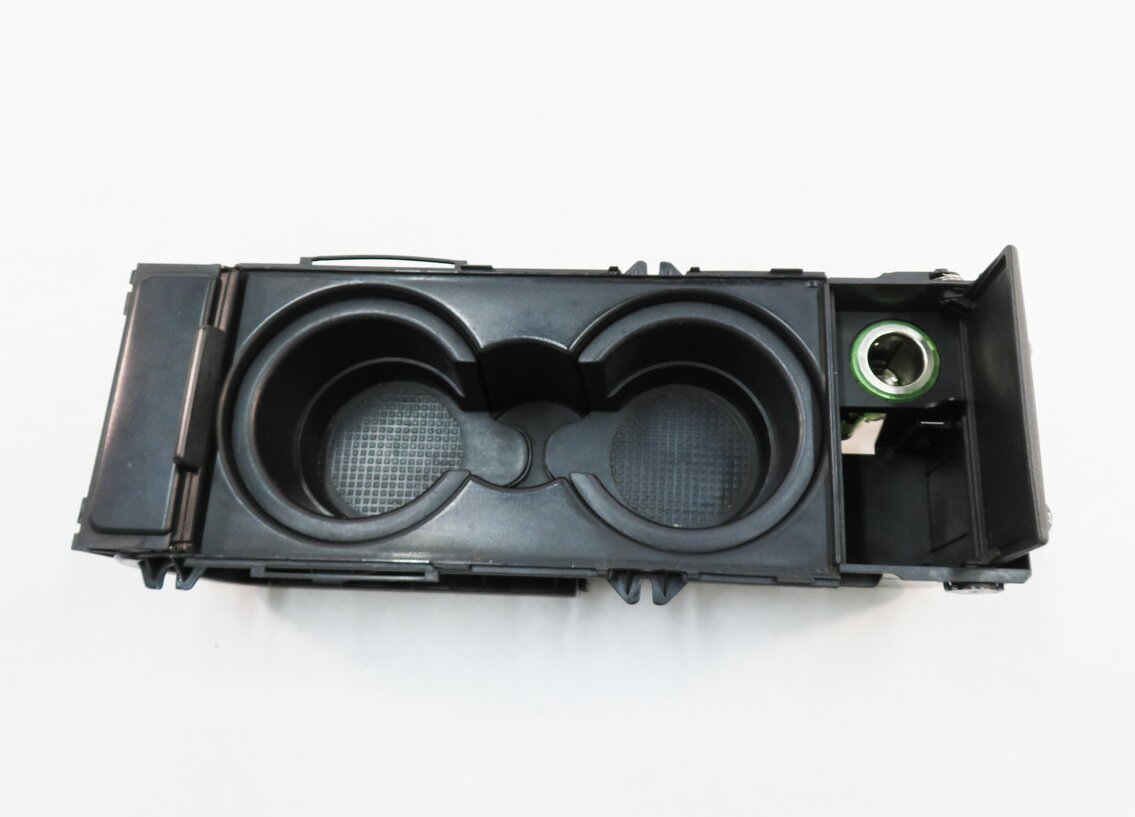 Thumbnail 5: 2007 RANGE ROVER SPORT (L320) FRONT CENTER CONSOLE CUP HOLDER w/ INSERTS & 12v