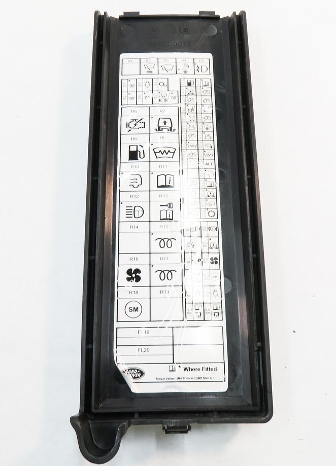 Thumbnail 4: 2007-2009 RANGE ROVER SPORT (L320) 4.2L SUPERCHARGED ENGINE FUSE BOX