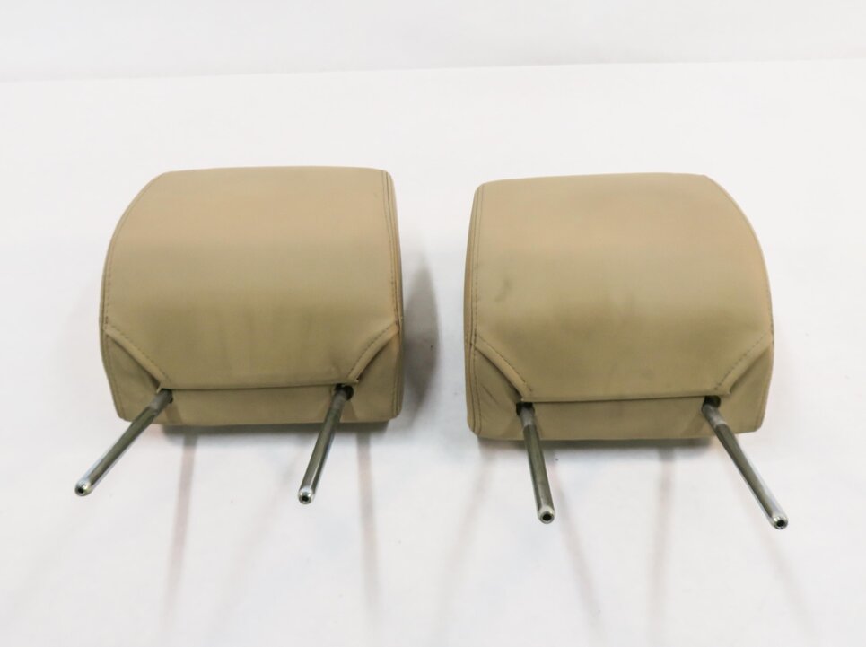 Thumbnail 2: 2007 RANGE ROVER SPORT (L320) FRONT LEFT & RIGHT SEAT HEADREST SET-2 (BEIGE)