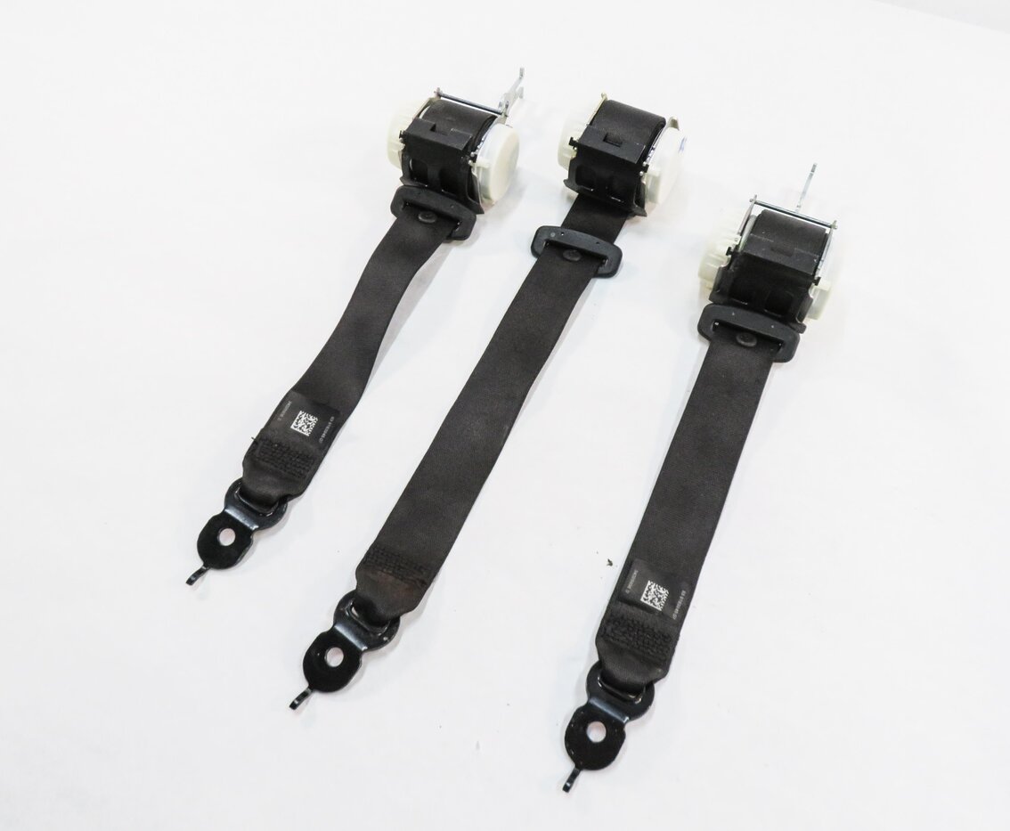 2012 BMW 535i (F10) REAR SEAT SEATBELT RETRACTOR SET-3 (BLACK)