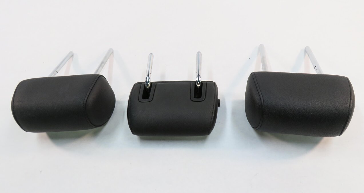 Thumbnail 6: 2012 BMW 535i (F10) REAR SEAT HEADREST SET-3 (BLACK LEATHER LCSW)