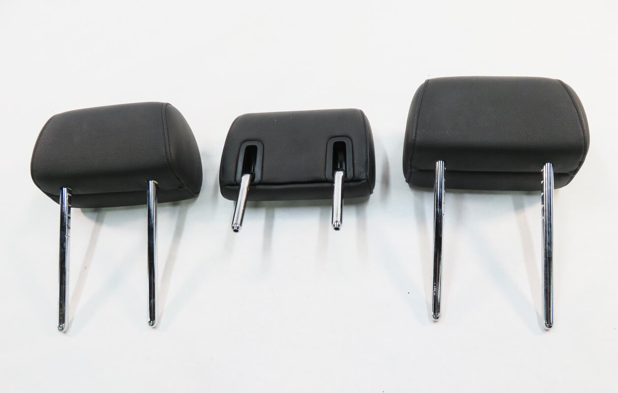 Thumbnail 7: 2012 BMW 535i (F10) REAR SEAT HEADREST SET-3 (BLACK LEATHER LCSW)