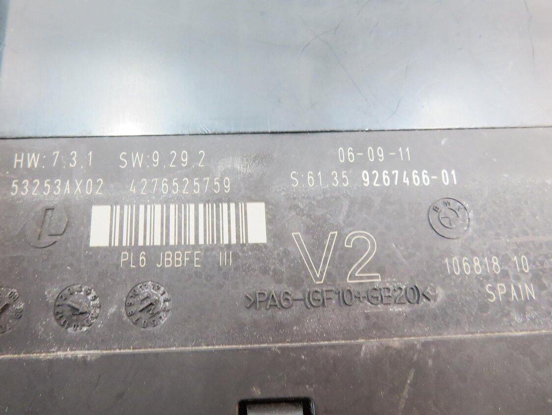 Thumbnail 9: 2011-2016 BMW 528i 535i 550i M5 M6 (F10 F12) BCM - PRIMARY BODY CONTROL MODULE