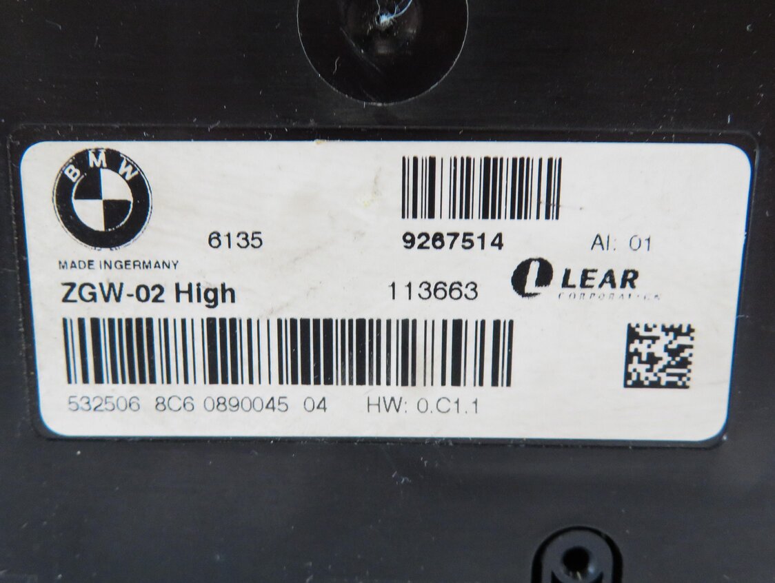 Thumbnail 7: 11-19 BMW 528i 535i 550i 640i 650i 740i 750i 760i M5 M6 - CENTRAL GATEWAY MODULE