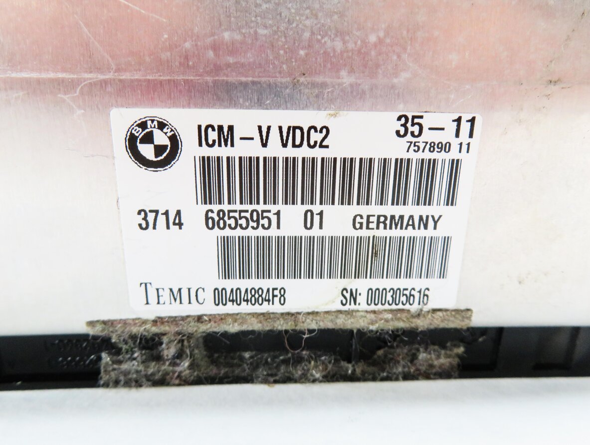 Thumbnail 8: 2012 BMW 535i (F10) VDC VARIABLE DAMPING DYNAMIC SUSPENSION CONTROL MODULE