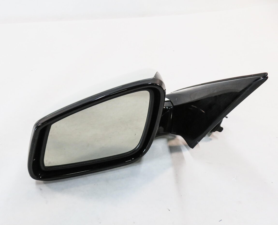 11-12 BMW 528i 535i 550i (F10) LEFT P-FOLD HEAT MEM AUTODIM DOOR MIRROR (WHITE)