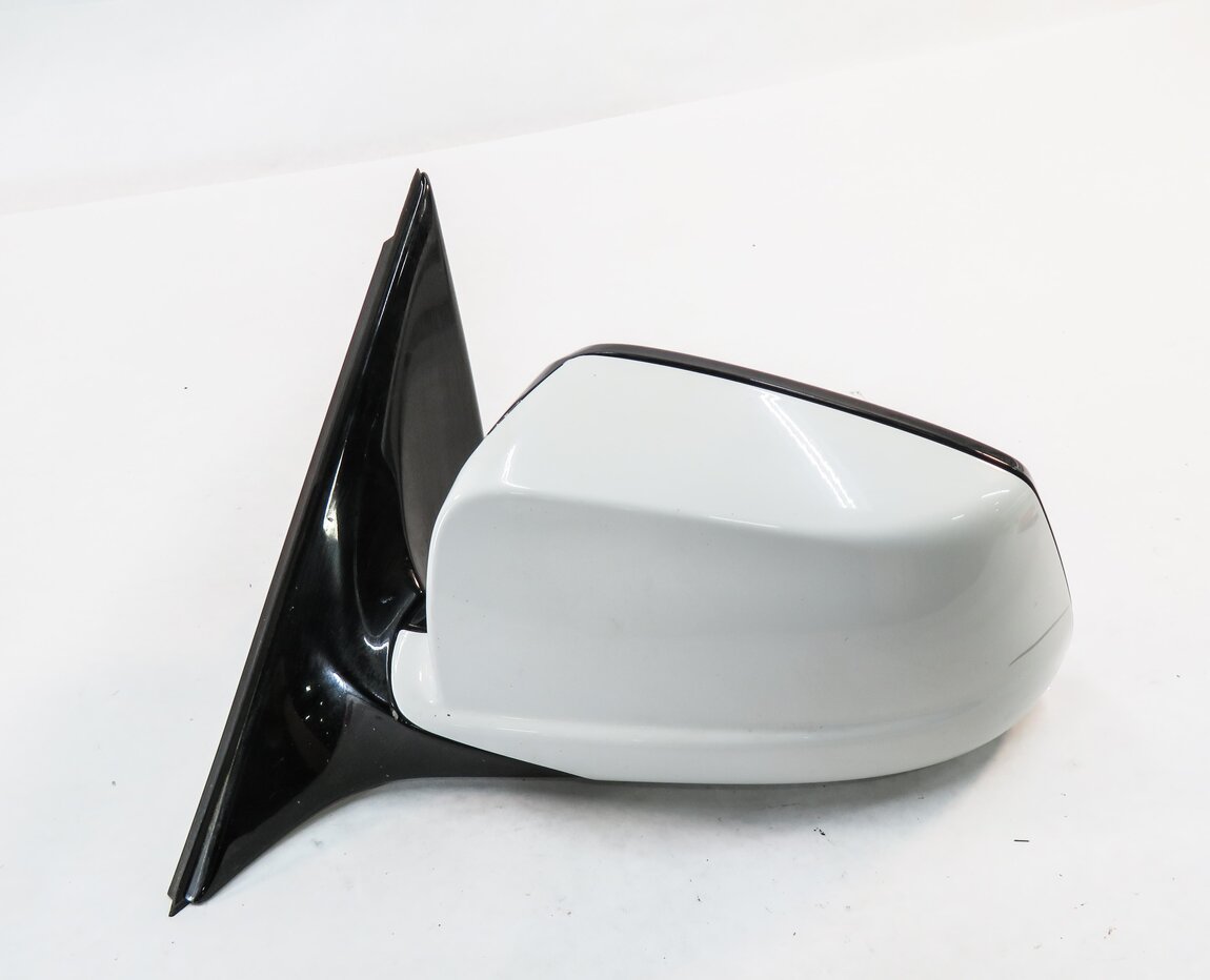 Thumbnail 3: 11-12 BMW 528i 535i 550i (F10) LEFT P-FOLD HEAT MEM AUTODIM DOOR MIRROR (WHITE)