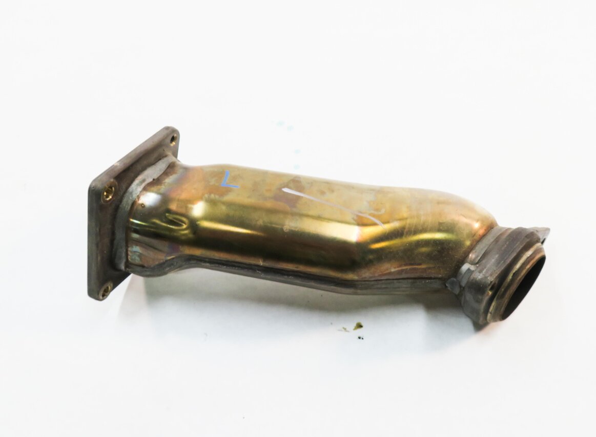 2012 MERCEDES S550 (W221) 4.6L TURBO LEFT TURBOCHARGER MANIFOLD EXHAUST PIPE