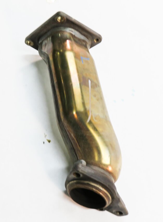 Thumbnail 3: 2012 MERCEDES S550 (W221) 4.6L TURBO LEFT TURBOCHARGER MANIFOLD EXHAUST PIPE