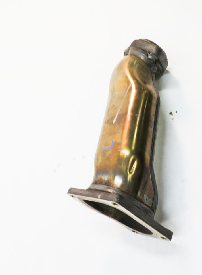 Thumbnail 4: 2012 MERCEDES S550 (W221) 4.6L TURBO LEFT TURBOCHARGER MANIFOLD EXHAUST PIPE