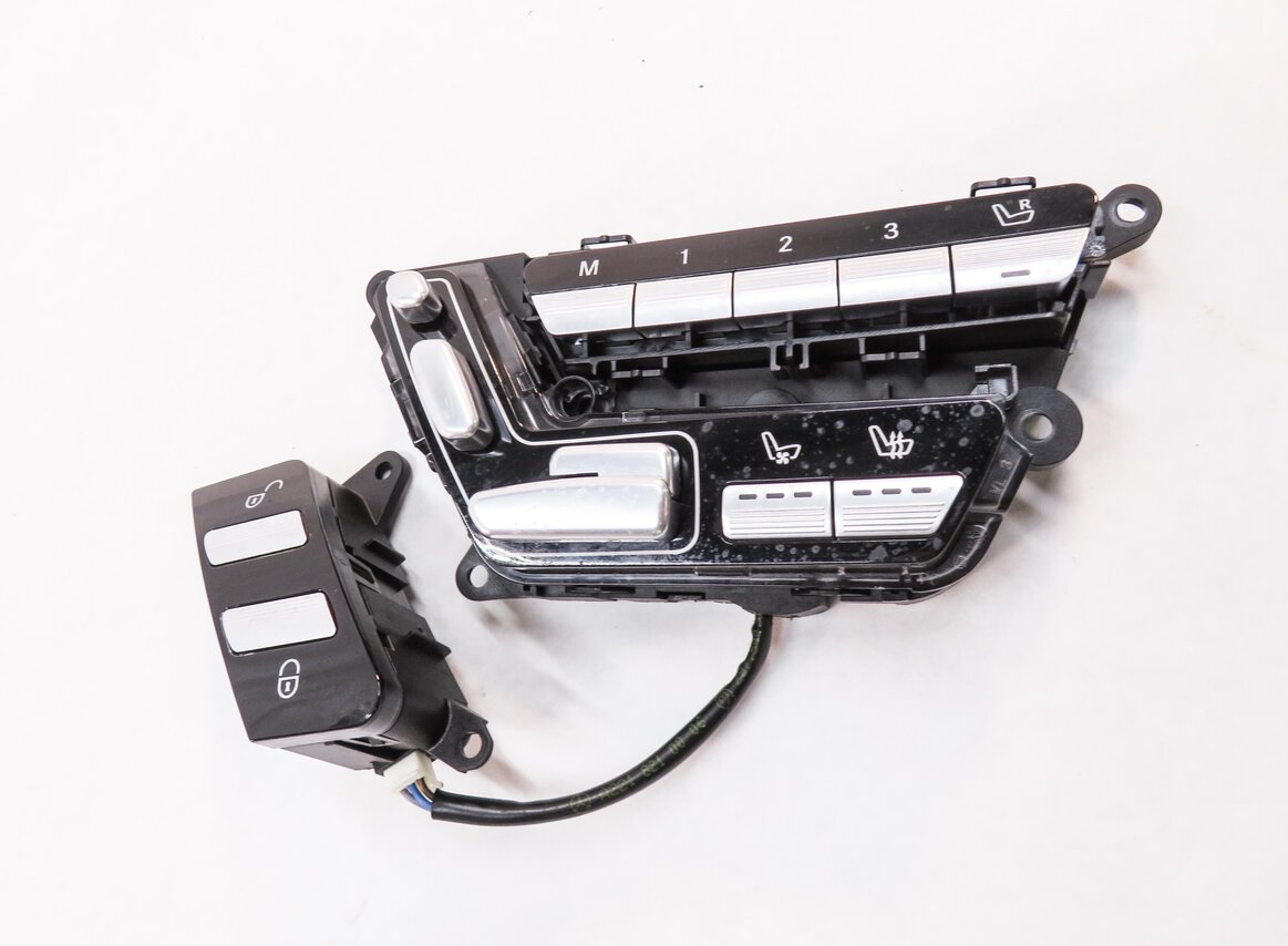 Thumbnail 2: 07-14 MERCEDES CL550 CL600 S350 S400 S450 S550 - LEFT DRIVER SEAT CONTROL SWITCH