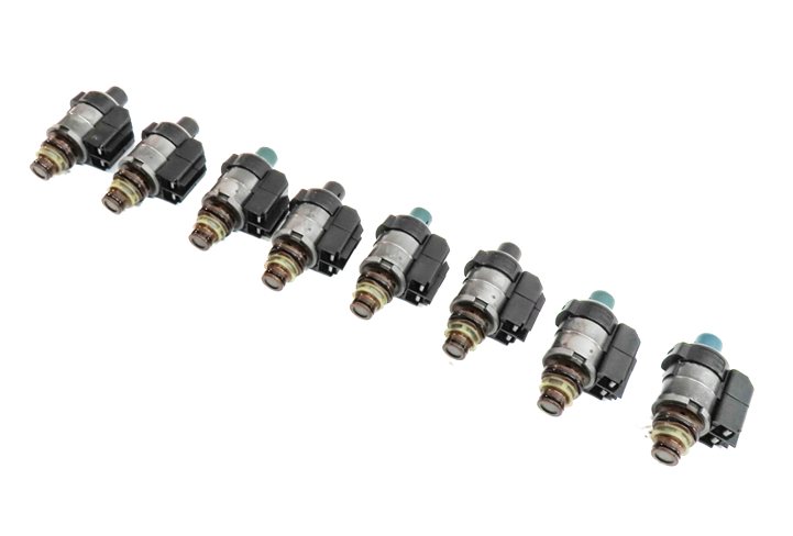 04-18 MERCEDES C CL E GL G ML S SLK 722.9 TRANSMISSION VALVE BODY SOLENOID SET-8