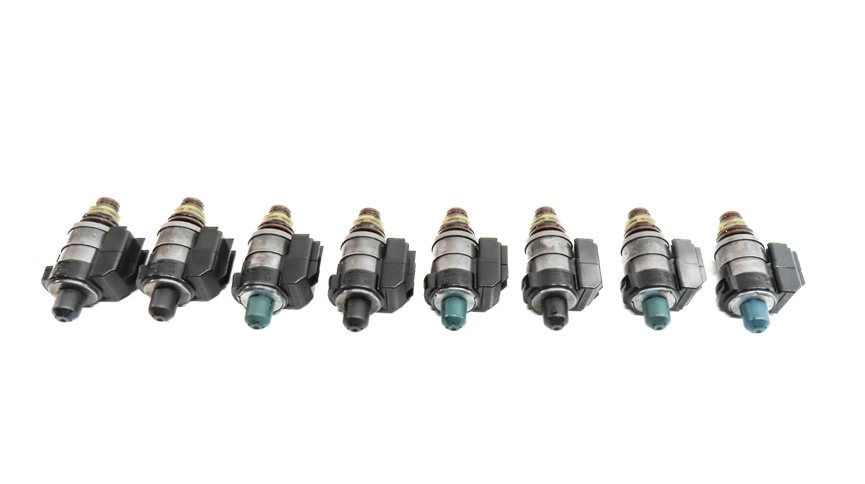 Thumbnail 5: 04-18 MERCEDES C CL E GL G ML S SLK 722.9 TRANSMISSION VALVE BODY SOLENOID SET-8